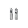 Tête d'attelage acier vertical 2 trous ronde 50mm 1300kg freiné