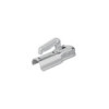 Tête d'attelage acier vertical 2 trous ronde 60mm 1300kg freiné