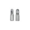 Tête d'attelage acier vertical 2 trous ronde 60mm 1300kg freiné