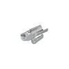 Tête d'attelage acier vertical 2 trous ronde 70mm 1300kg freiné
