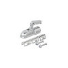 Tête d'attelage acier ronde 35-50mm 1300kg freiné