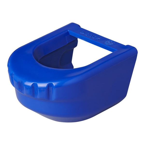 Soft Dock pour tête d'attelage bleu 84x59x109mm