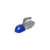 Soft Dock pour tête d'attelage bleu 84x59x109mm
