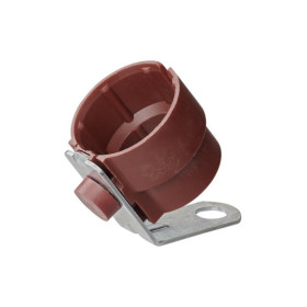 Support de prise en plastique rouge