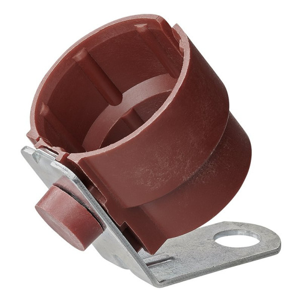 Support de prise en plastique rouge