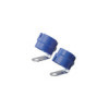 Support de prise en plastique bleu