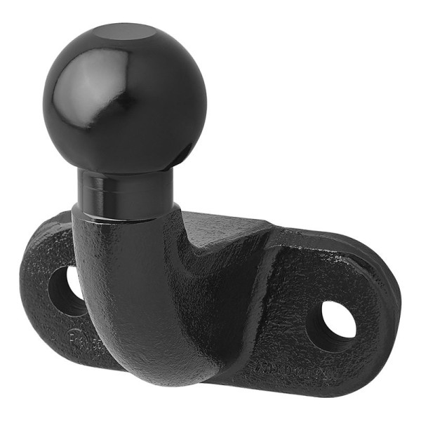 Boule d'attelage noir équerre Homologation du type E