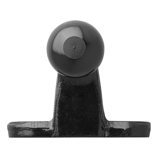 Boule d'attelage noir équerre Homologation du type E
