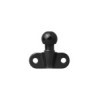 Boule d'attelage noir équerre D17,2/S350 Homologation du type E