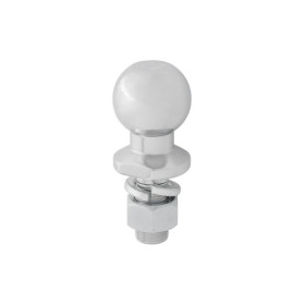 Boule d'attelage droite M22 x 50mm