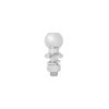 Boule d'attelage droite M22 x 50mm