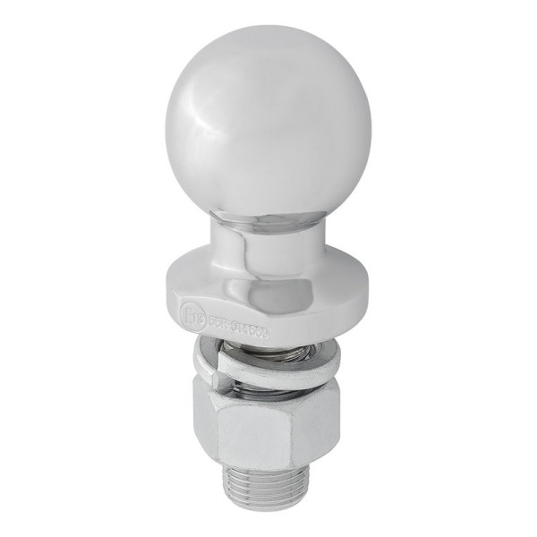 Boule d'attelage droite M22 x 50mm Homologation du type E