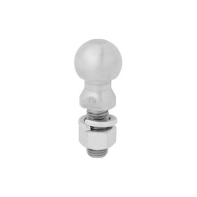 Boule d'attelage droite M24 x 55mm Homologation du type E