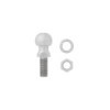 Boule d'attelage droite M24 x 55mm Homologation du type E