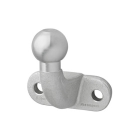Boule d'attelage argent équerre Homologation du type E
