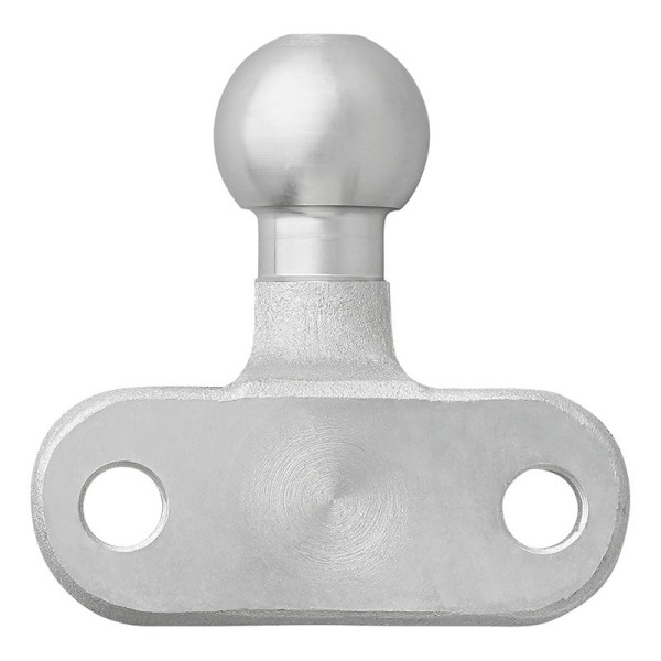 Boule d'attelage argent équerre Homologation du type E