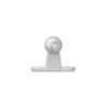 Boule d'attelage argent équerre Homologation du type E