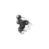 Boule d'attelage noir mixte double trous D17