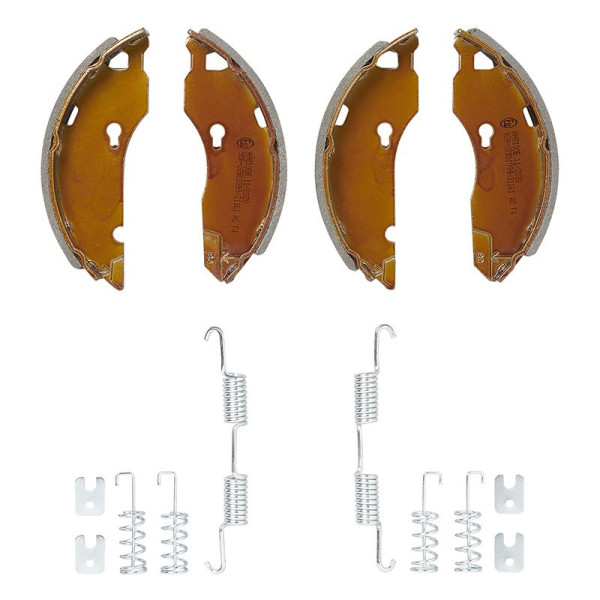 Jeu de patins de frein convient à AL-KO 1635/1636/1637 160x35mm