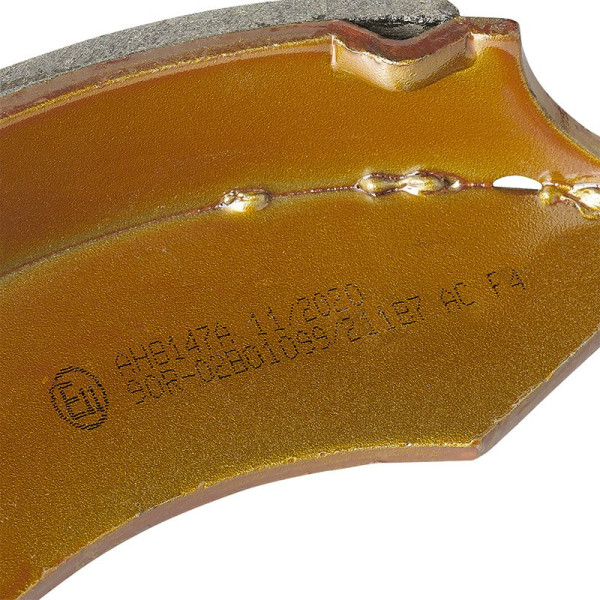 Jeu de patins de frein convient à AL-KO 2360/2361 230x60mm