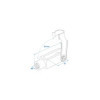 Embout à fourche M8 58mm - jeu de 2 pièces