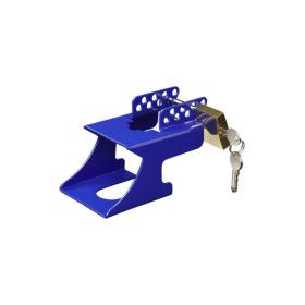 Antivol tête d'attelage avec cadenas dans blister