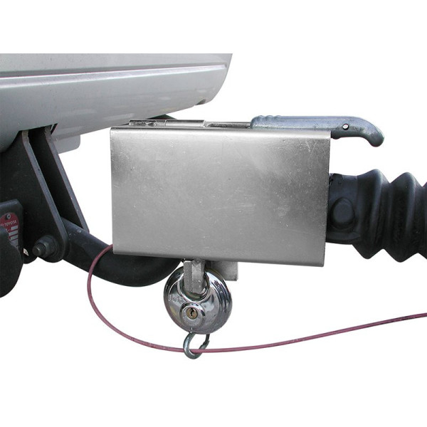 Antivol tête d'attelage pliable