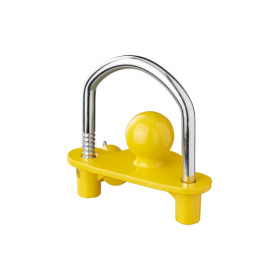 Antivol tête d'attelage avec cylindre de serrure