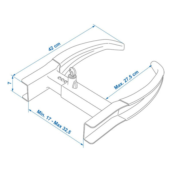 Sabot de roue XL universel