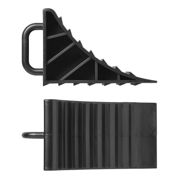 Cale de roue plastique avec poignée