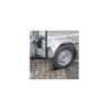 Cale de roue plastique noir incl. support