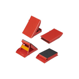 Cale de roue métal pliable
