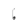 Roue jockey 35mm jante plastique avec pneu caoutchouc 160x40mm