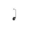 Roue jockey 35mm jante plastique avec pneu caoutchouc 160x40mm