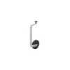 Roue jockey 35mm jante plastique avec pneu caoutchouc 160x40mm