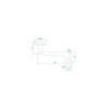 Manivelle pour roue jockey 35mm 341500