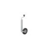 Roue jockey 48mm jante métal avec pneu caoutchouc 200x50mm