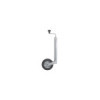 Roue jockey 48mm jante métal avec pneu caoutchouc 200x50mm