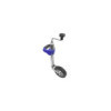 Poignée de manoeuvre bleu pour roue jockey de 48 mm