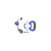 Poignée de manoeuvre bleu pour roue jockey de 48 mm