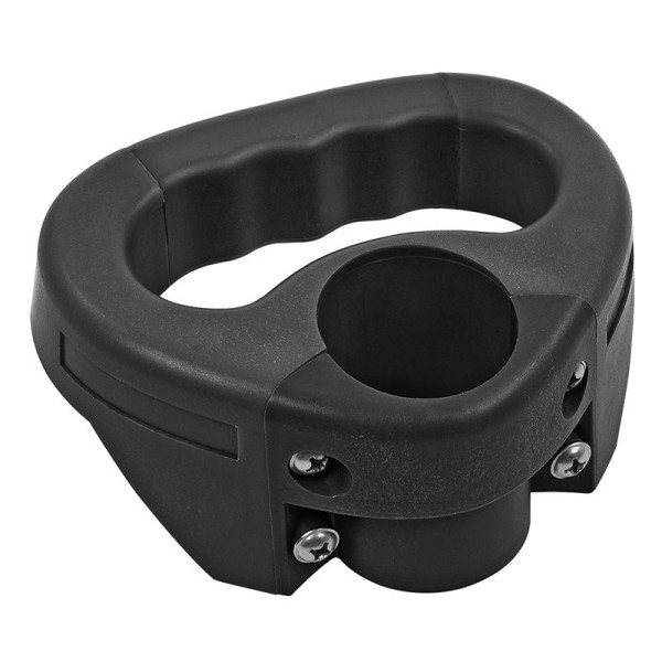 Poignée de manoeuvre noir pour roue jockey de 48 mm