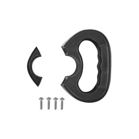 Poignée de manoeuvre noir pour roue jockey de 48 mm