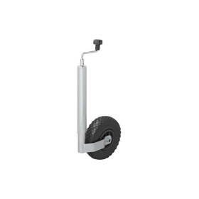Roue jockey 48 mm jante plastique avec pneu d'aire 260 x 85 mm