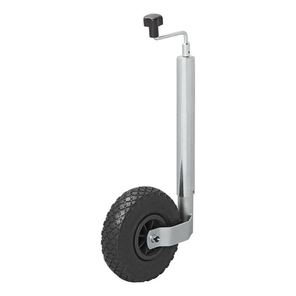 Roue jockey 48 mm jante plastique avec pneu d'aire 260 x 85 mm