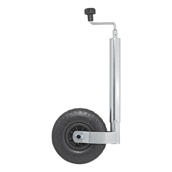 Roue jockey 48 mm jante plastique avec pneu d'aire 260 x 85 mm