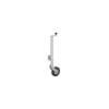 Roue jockey 570/60 mm jante métal avec pneu caoutchouc 220 x 65 mm pliable 300 kg