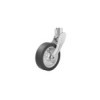 Roue jockey 570/60 mm jante métal grande avec pneu caoutchouc 220 x 65 mm pliable 300 kg