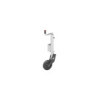 Roue jockey 73 mm jante métal avec pneu caoutchouc 260 x 65 mm pliable 800 kg