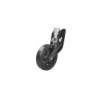 Roue jockey 73 mm jante métal avec pneu caoutchouc 260 x 65 mm pliable 800 kg
