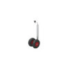 Roue jockey double 48 mm 2x jante plastique avec pneu d'aire 260 x 85 mm